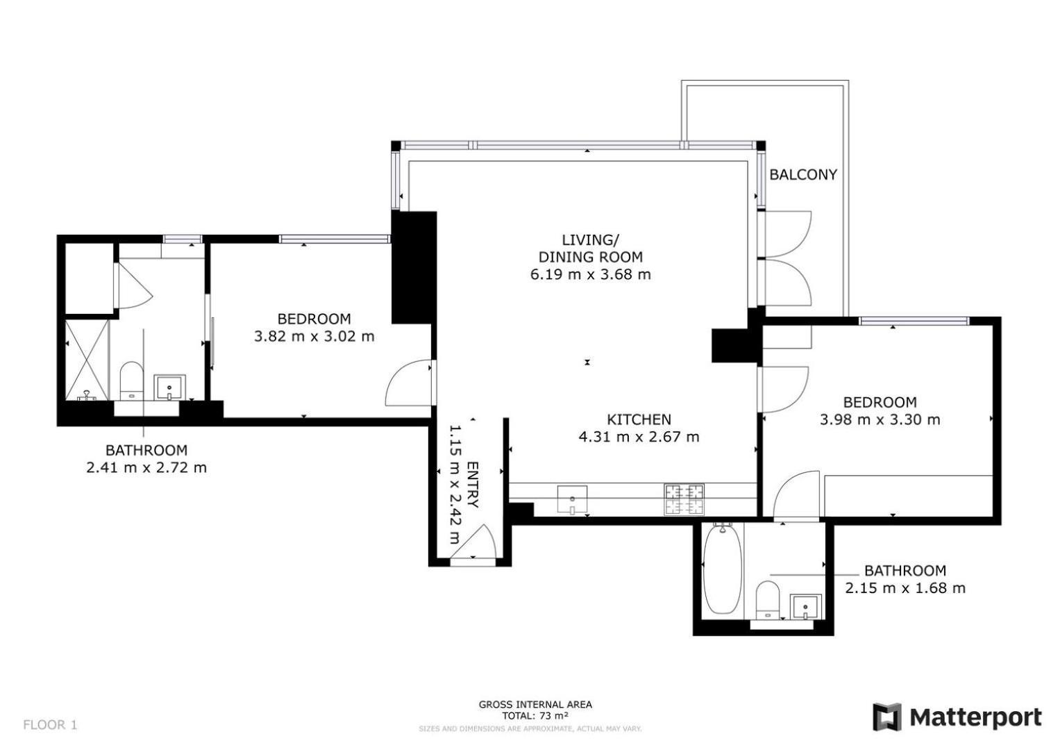Apartamento Stunning View Flat *